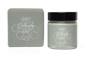 Tusz wodny KWZ do kaligrafii PEARL WHITE 25g - NEW
