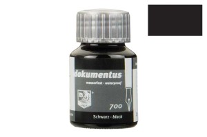 Atrament ROHRER & KLINGNER Documentus Black 50ml 