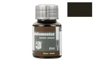 Atrament ROHRER & KLINGNER Documentus Brown 50ml