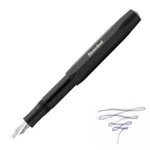 Pióro wieczne KAWECO CALLIGRAPHY Twin Nib Black