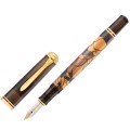 pioro-wieczne-pelikan-m600-georg-tippel-art-collection-zdjeta-skuwka-widoczna-stalowka