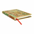 notes-paperblanks-viennese-fruit-midi-linia-widok-z-boku-grzbiet-czerwona-tasiemka-zakladka