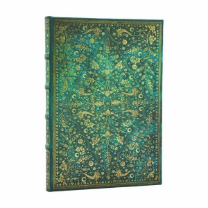 Notes PAPERBLANKS Emerald Flower Midi linia 