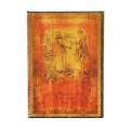 Tylna okladka notesu Paperblanks Goethe Faust z widocznym odrecznym tekstem manuskryptu w jezyku niemieckim oraz podpisem autora na magnetycznej klapie.