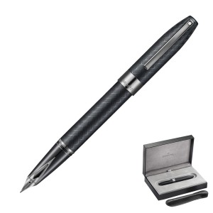 Pióro wieczne SHEAFFER Legacy Heritage Chevron Matte Black with Gunmetal Trim