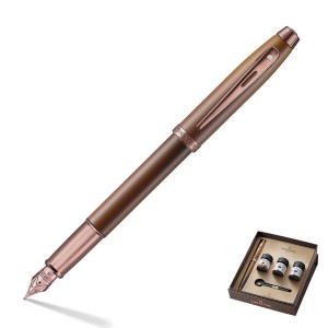 Pióro wieczne SHEAFFER GIFT 100 COFFEE EDITION + 3 atramenty