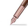 Zbliżenie na stalówkę pióro wieczne SHEAFFER GIFT 100 COFFEE EDITION