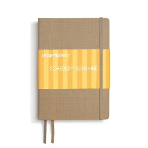 Notes LEUCHTTURM 1917 Medium A5 Covered for Sunshine Dune kropki 