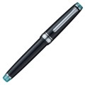 Pióro wieczne Sailor Professional Gear Slim Celestial Outflow 14K F zamknięte z widocznym klipsem