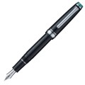 Otwarte czarne pióro Sailor Pro Gear Slim Celestial Outflow ze złotą rodowaną stalówką F