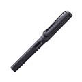 Pióro wieczne Lamy Safari Steel Black ze skuwką i widocznym okienkiem na atrament