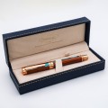 Pióro-wieczne-Conklin-Endura-Abalone-Wood-CK76702-w-eleganckim-granatowym-pudełku