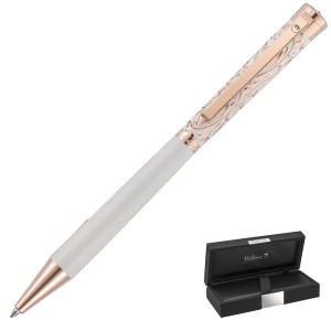 Długopis WALDMANN XETRA VIENNA LADY WHITE ROSE GOLD