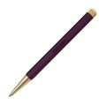 Długopis żelowy Leuchtturm1917 Drehgriffel Nr. 1 Bullet Journal Edition w kolorze fioletowym Purple26 z mosiężnymi akcentami