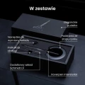 Długopis Novium Hoverpen Interstellar w eleganckim czarnym pudełku z akcesoriami i instrukcją