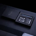 Niebieski długopis Novium Hoverpen Classic Midnight Blue w czarnym pudełku prezentowym z akcesoriami