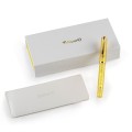 Zamknięte opakowanie prezentowe z piórem Pelikan M200 Golden Pyrite i etui