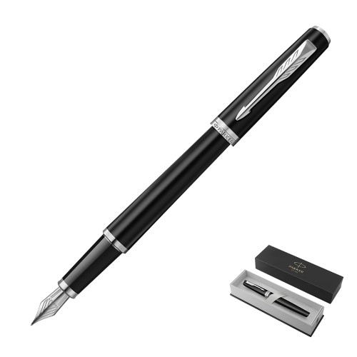 Pióro wieczne Parker Meridian Core Czarny Mat CT w pudełku prezentowym