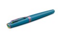 Turkusowa skuwka pióra Parker Meridian Teal RBT z tęczowym klipsem