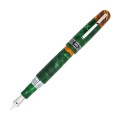 Pióro wieczne Conklin 1898 Spectra Forest Green z założoną skuwką i stalówką JoWo