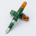 Pióro wieczne Conklin 1898 Spectra Forest Green ze skuwką i stalówką JoWo