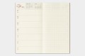 Wkład kalendarzowy Traveler’s Notebook 2027 Weekly + Memo Regular