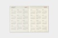Wkład Traveler’s Notebook Passport Size 2027 kalendarz tygodniowy