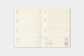Wkład Traveler’s Notebook Passport Size 2027 kalendarz tygodniowy