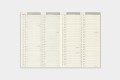Wkład Traveler’s Notebook Passport Size 2027 kalendarz tygodniowy
