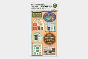 Zestaw naklejek TRAVELER'S NOTEBOOK  2027