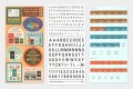 Naklejki dekoracyjne, kalkomania z literami oraz zakładki indeksujące TRAVELER’S Notebook 2027