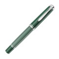 pioro-wieczne-pelikan-souveran-m815-metal-striped-green-zamkniete