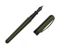 Oliwkowo-zielone pióro wieczne Pineider Avatar UR Military Green z czarną stalówką i klipsem