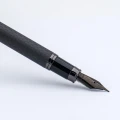 Czarna stalówka JoWo w piórze Monteverde Innova Matte Carbon Gun Metal