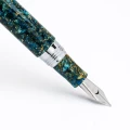 Stalówka ze stali szlachetnej oraz sekcja pióra wiecznego Conklin 1898 Solaris Blue