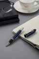 Peerless AT0705-21 Translucent Cobalt Blue Rollerball Lifestyle.jpg