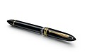 Pioro wieczne Sheaffer Balance III Czarny GT z zakrecana skuwka i pozlacanymi wykonczeniami