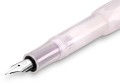 srebrna stalowka i sekcja piora kaweco lunar sport light purple