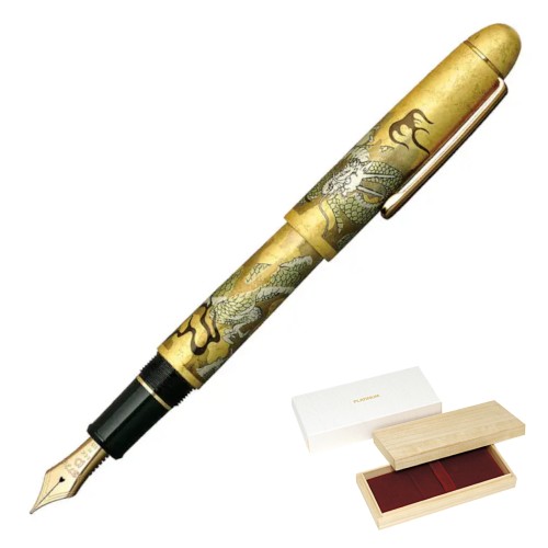 pioro-wieczne-platinum-3776-kanazawa-gold-leaf-ascending-dragon-ze-zlota-stalowka