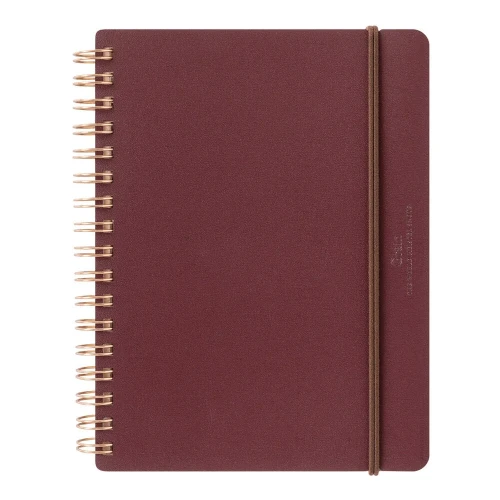 Notes MIDORI Grain B6 red