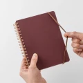 Notes MIDORI Grain B6 red