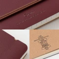 Notes MIDORI Grain B6 red
