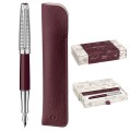 CDCC4799-026 Caran d'Ache pióro wieczne Leman XMAS26 Toile De Jouy z etui, bordo-03.jpg