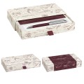 CDCC4789-026 Caran d'Ache długopis Leman XMAS26 Toile De Jouy z etui, bordo-06.jpg