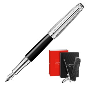 Pióro wieczne CARAN D`ACHE Leman Damier z etui