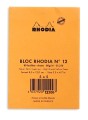  Notes RODHIA nr12 8,5x12cm