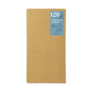 Wkład TRAVELER'S kieszonki tekturowe 020
