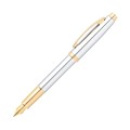 Pióro SHEAFFER Gift 100 Chrom GT z widoczną stalówką.