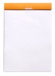 Notes RHODIA nr16 A5 14,8x21cm - kropki pomarańczowy 