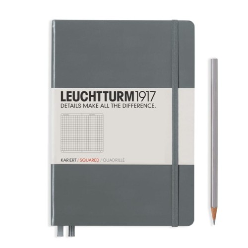 Notes LEUCHTTURM 1917 A5 Medium antracyt